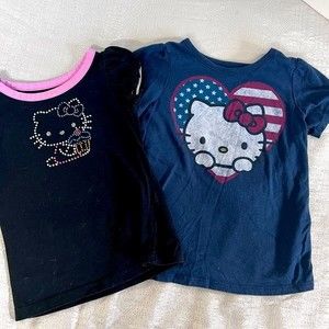 Hello Kitty Little Girl’s T-shirt bundle Size 3T